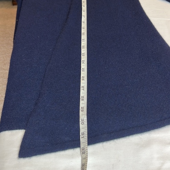 41 Hawthorne Leena Cashmere Navy Open SZ S Cardigan New - Picture 7 of 9